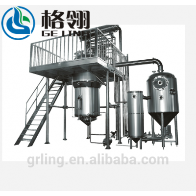 Mini Automatic Control herbal extracting concentration combined unit Extraction concentration equipment